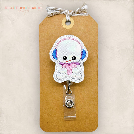 Snowman Love Badge Topper