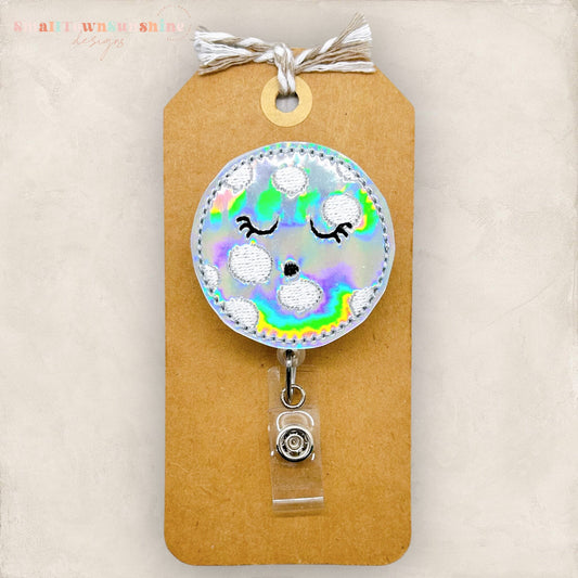Full Moon Badge Topper