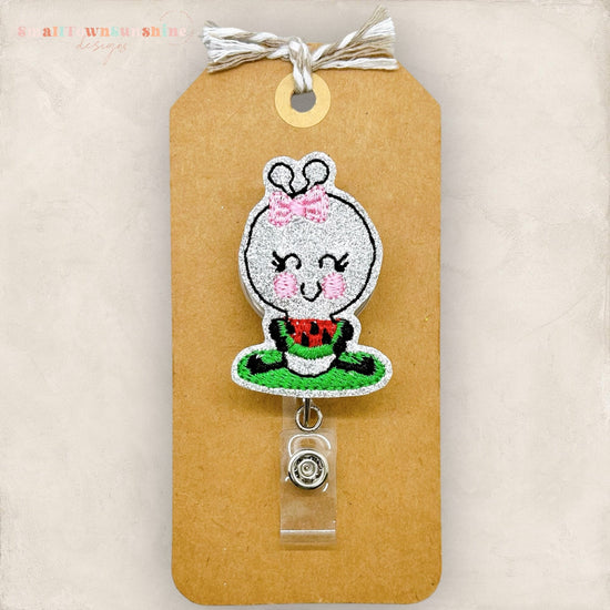 Ant with Melon Badge Topper