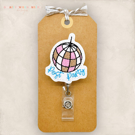 Post Party Badge Topper
