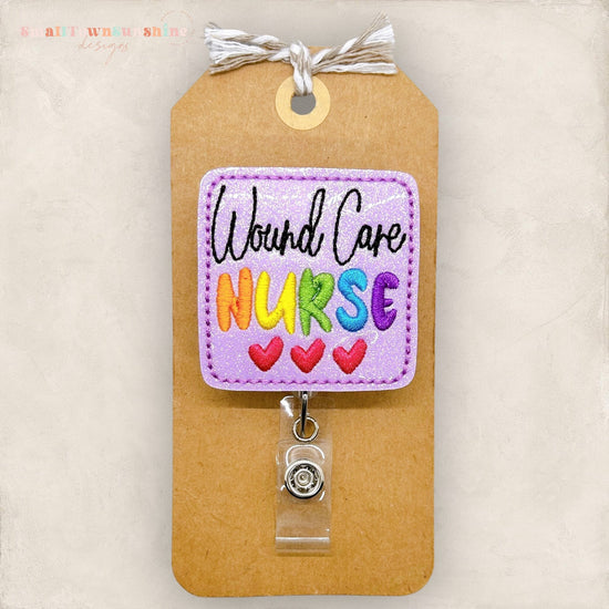 Wound Care Nurse Badge Topper
