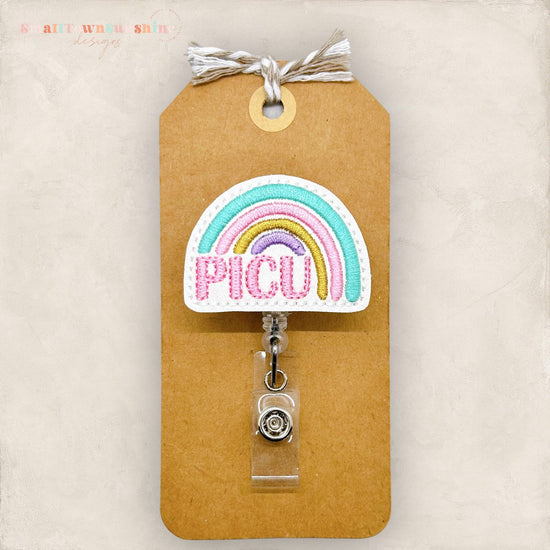 picu rainbow badge reel