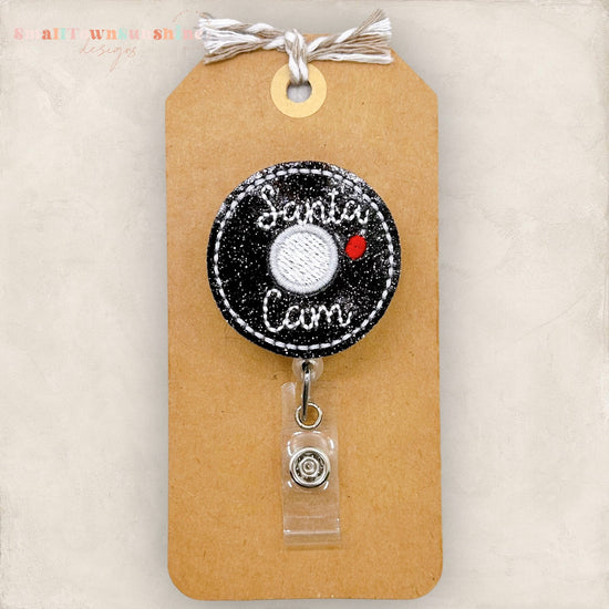 Santa Cam Badge Topper