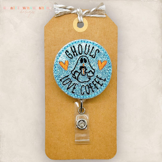 Ghouls Love Coffee Badge Topper