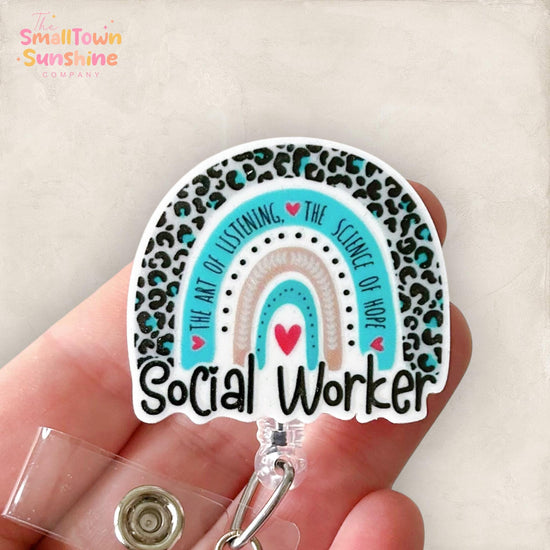 Social Worker Badge Topper