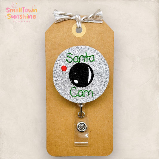 Santa Cam Badge Topper