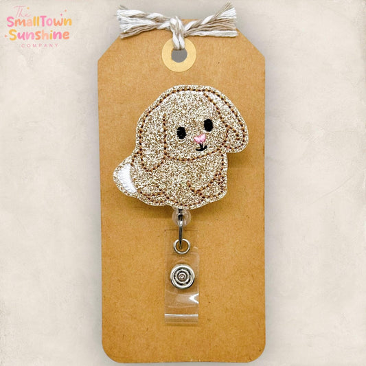 Brown Rabbit Badge Topper