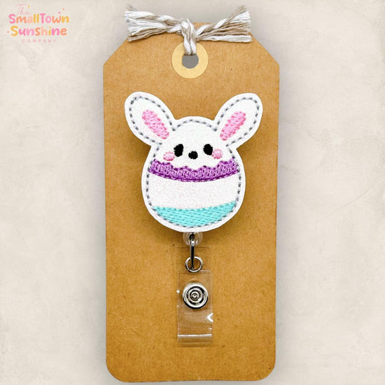 Bunny Egg Badge Topper
