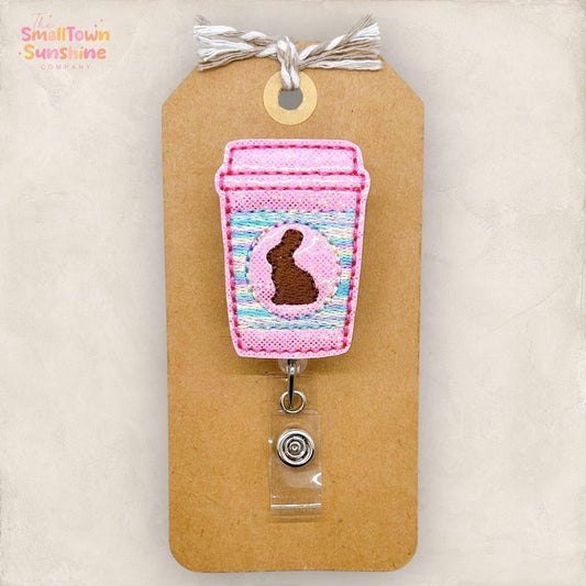 Easter Coffee Badge Topper