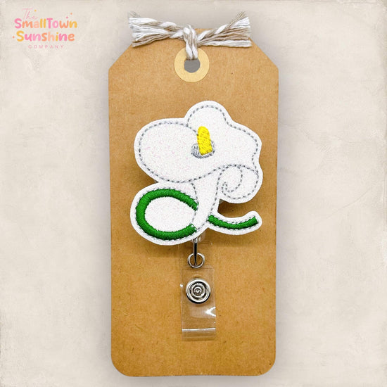 Calla Lily Badge Topper