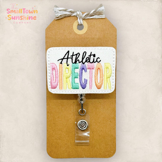 Athletic Director Badge Topper