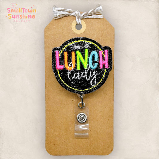 Lunch Lady Badge Topper