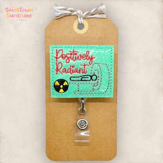 Positively Radiant Badge Topper