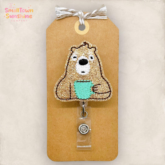 Barely Awake Badge Topper