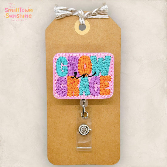 Grow in Grace Badge Topper