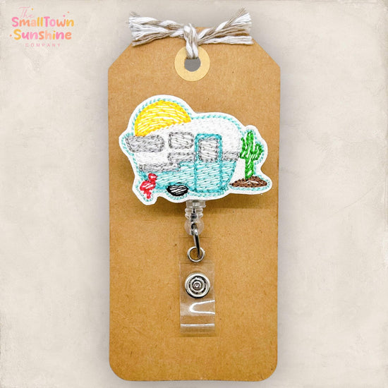 Camper Badge Topper