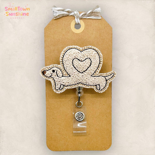 Dachshund Badge Topper