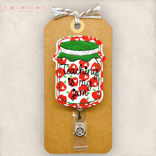 Teaching is my Jam Badge Topper