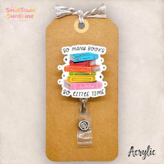 So Many Books So Little Time Badge Reel