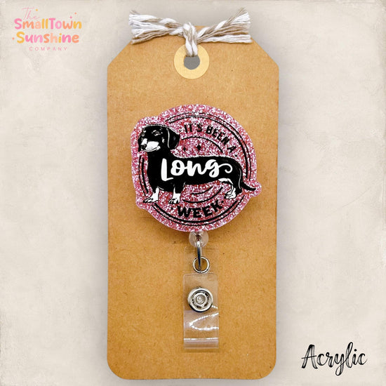 It’s Been a Long Week Badge Topper