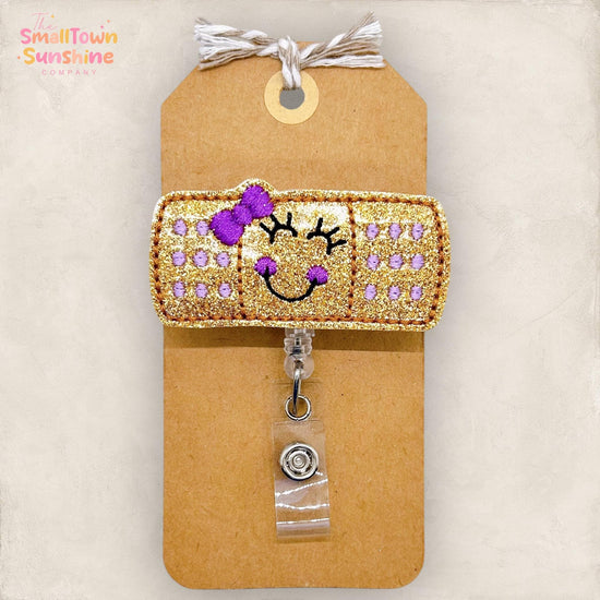 Bandage with Bow Badge Topper