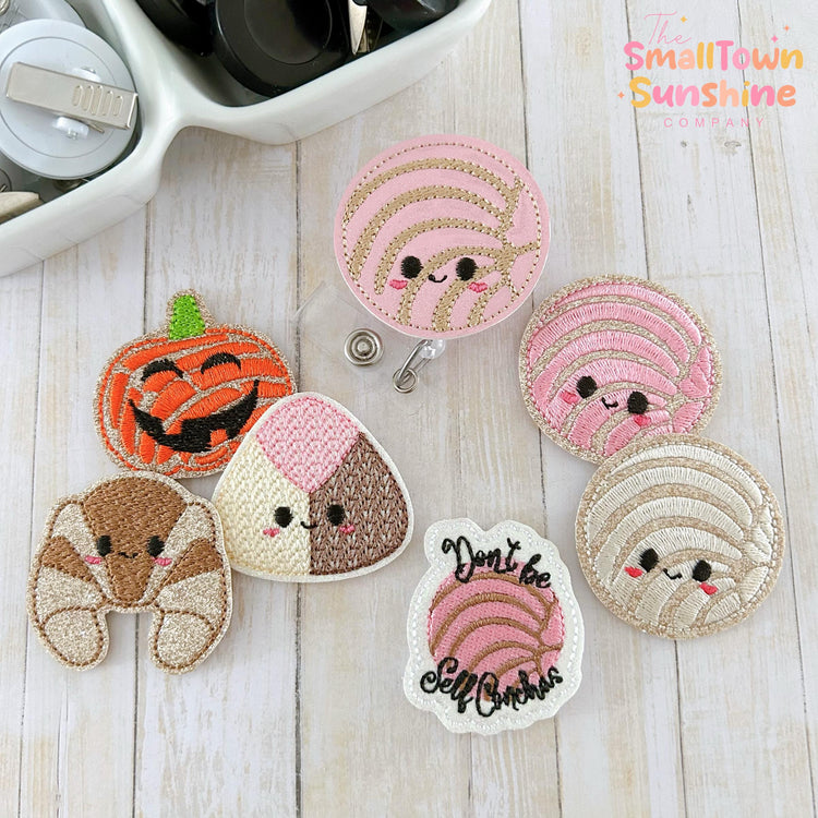 Mexican Pastry Badge Topper Collection